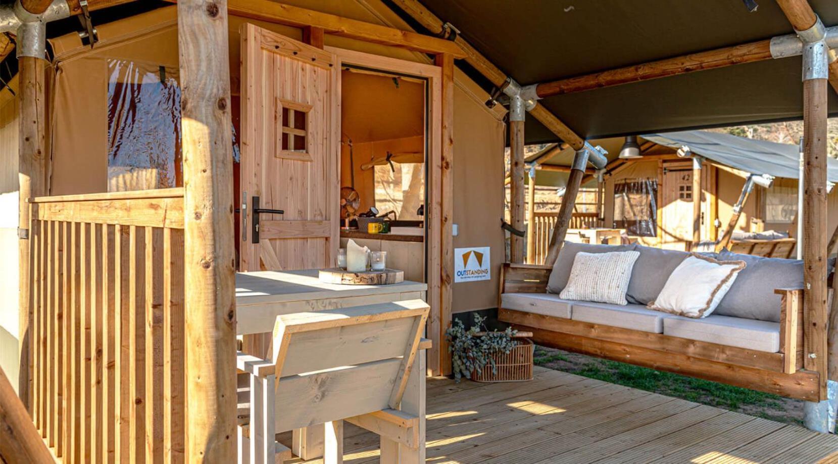 La Noguera Camping Sant Llorenç de Montgai Екстериор снимка